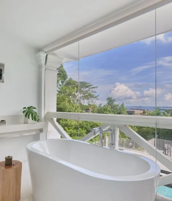 ジュニアスイートのバスルーム