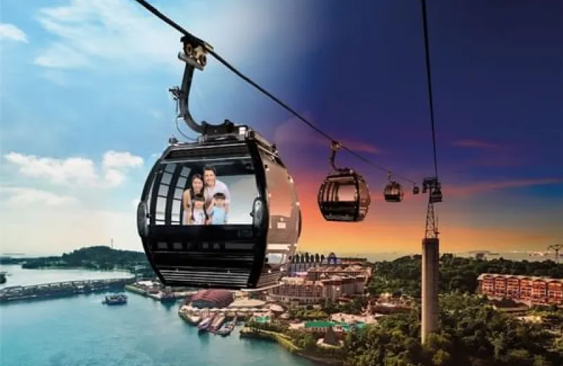 シンガポールのケーブルカー