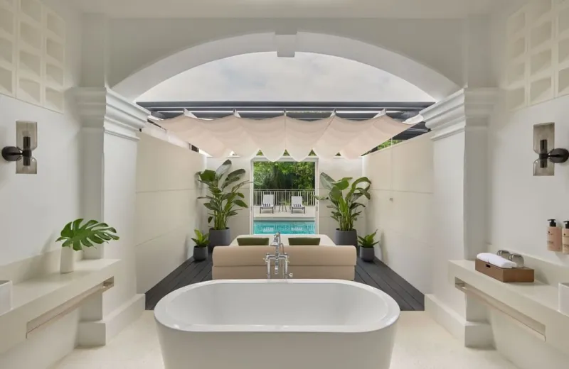 カップルスイートのデイベッド