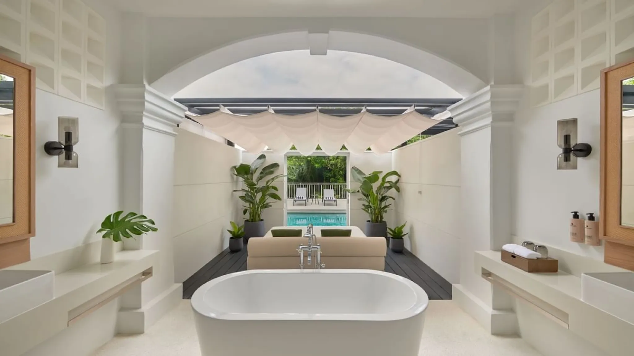 カップルスイートのデイベッド