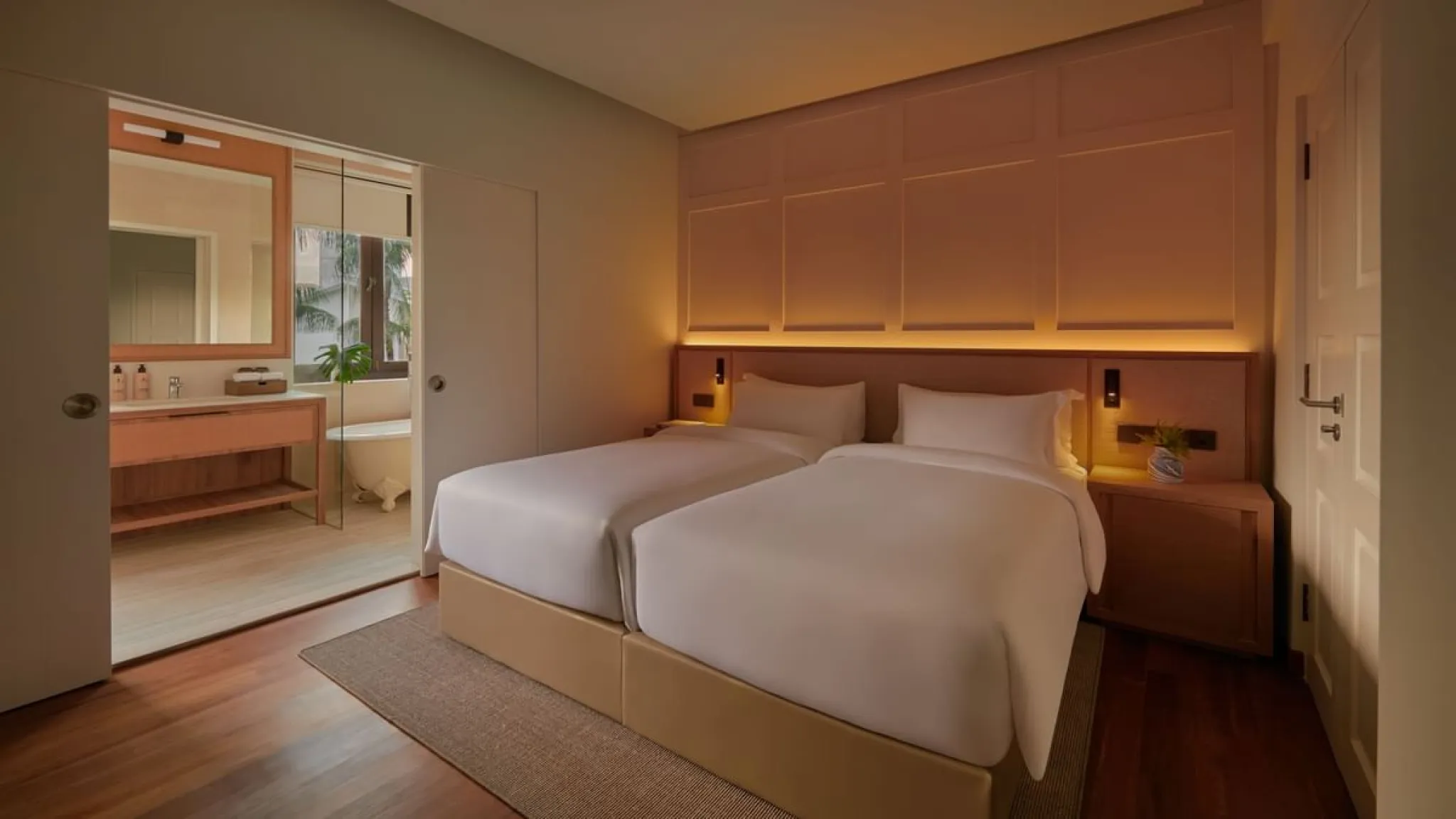 ベランダ付きスイート（ツインベッドルーム）